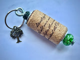 Cork Keychain