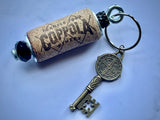 Cork Keychain