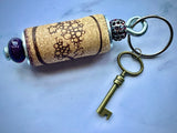 Cork Keychain