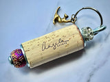 Cork Keychain