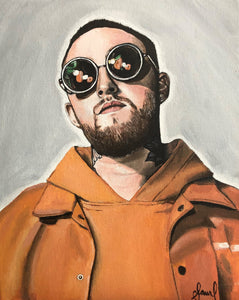 Mac Miller Print - "Come Back To Earth"